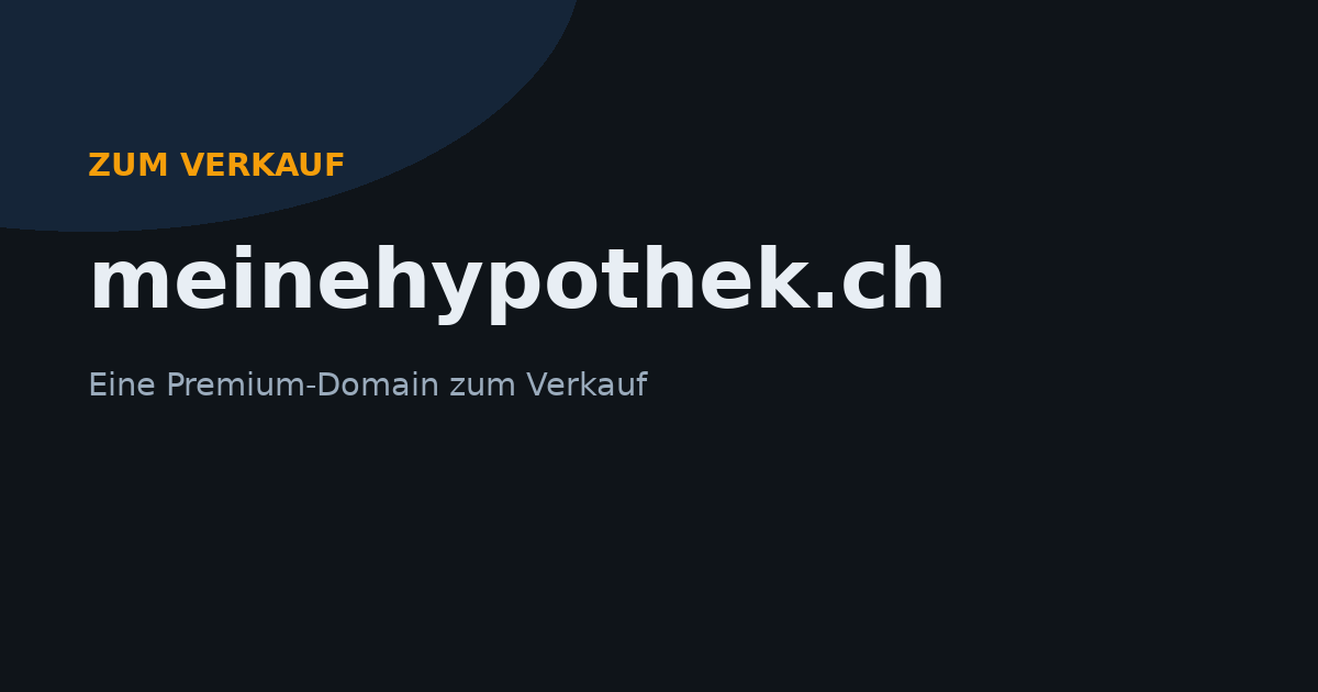 meinehypothek.ch